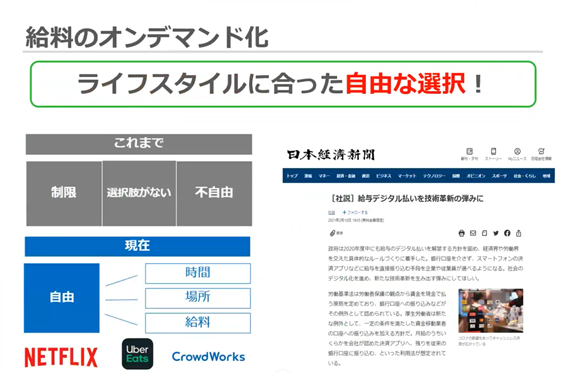 株式会社BANQ　給料のオンデマンド化