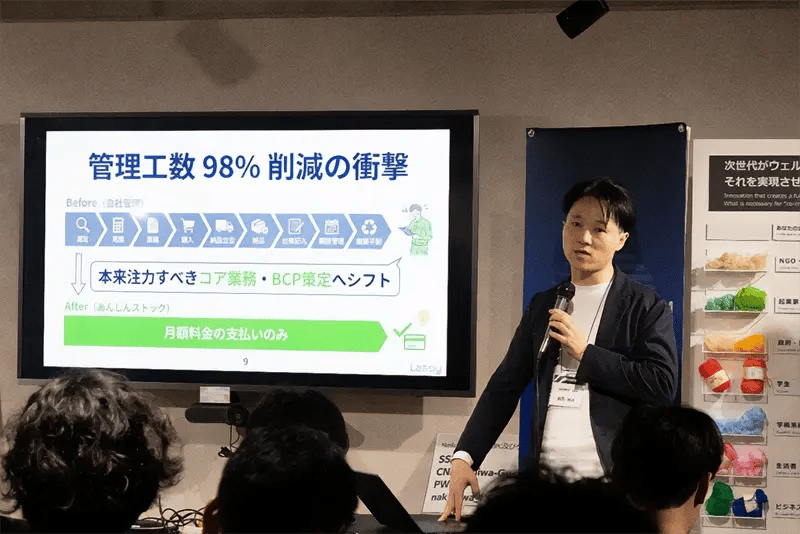 株式会社Laspyの代表取締役社長 藪原 拓人さん