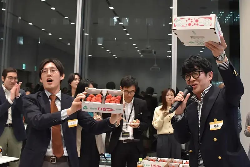 豊田市東京事務所 橋本さん、水谷さん