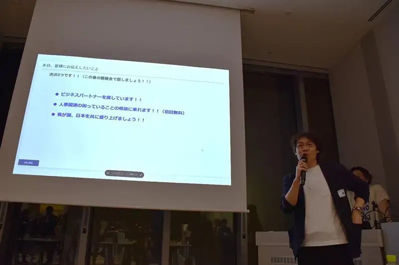 合同会社人事BPR 嶋田さんのピッチ