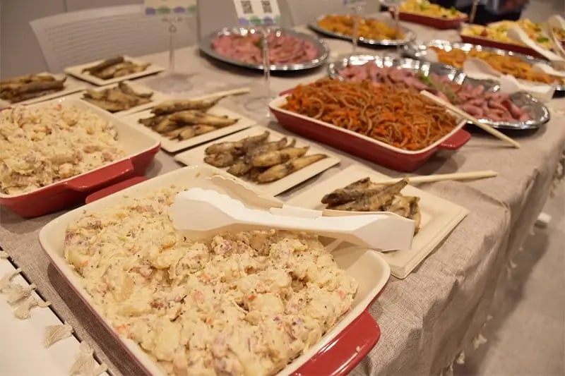 浜通りの食材を使った特別メニュー