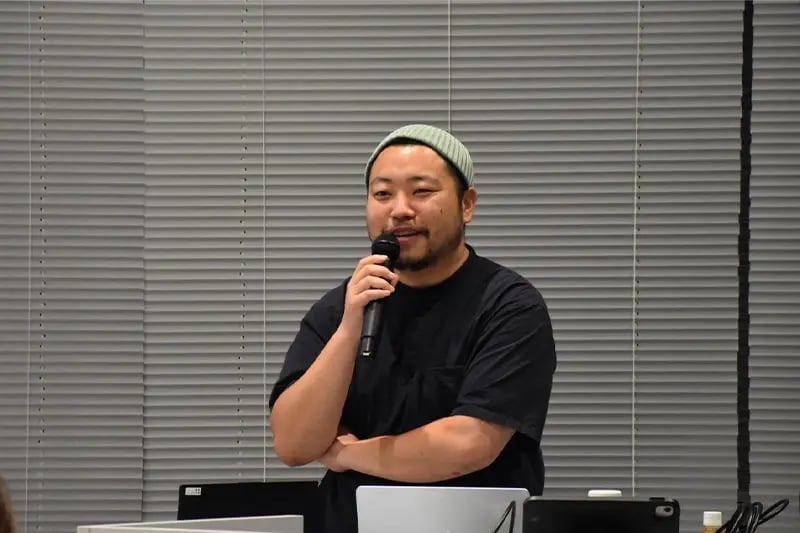 haccoba の代表、佐藤さん