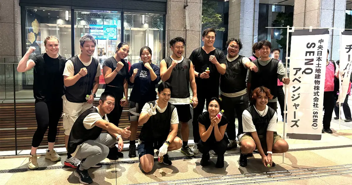 【開催報告】SENQのコミュニティーイベント「SENQ de FITNESS」第4回 京橋綱引き大会　京橋エドグラン予選での熱い戦い